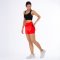 Women’s 2 in 1 Fly Shorts  กางเกงขาสั้นหญิง 2 in 1 รุ่น Fly (แดงส้ม)